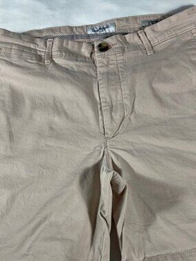 Goodfellow mens pale pink Linden flat front 6.5" inseam chino shorts - size 32